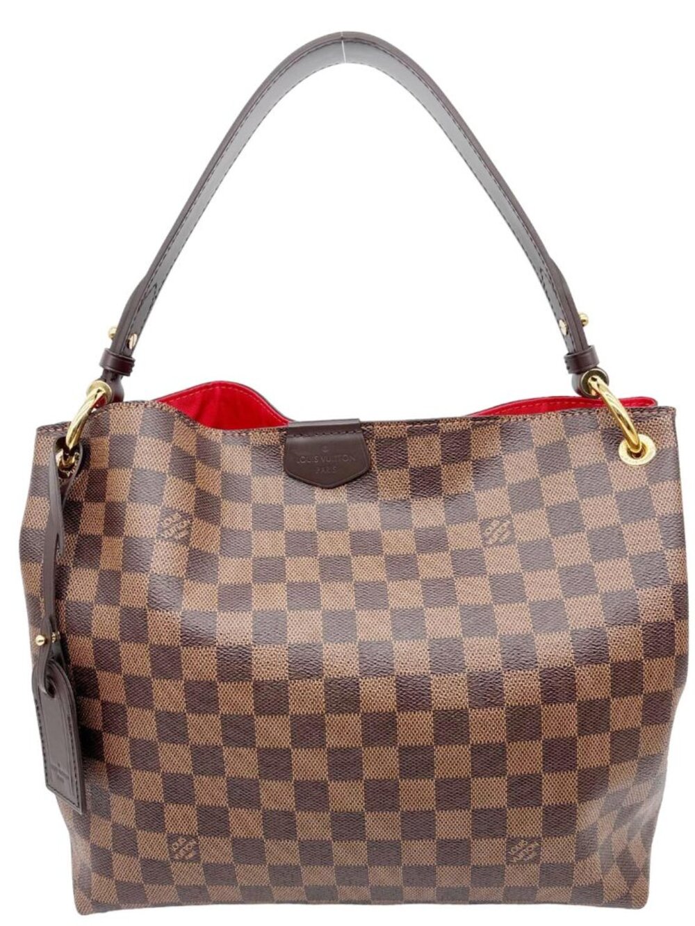 Louis Vuitton  Graceful PM Damier Ebene Shoulder Bag Brown